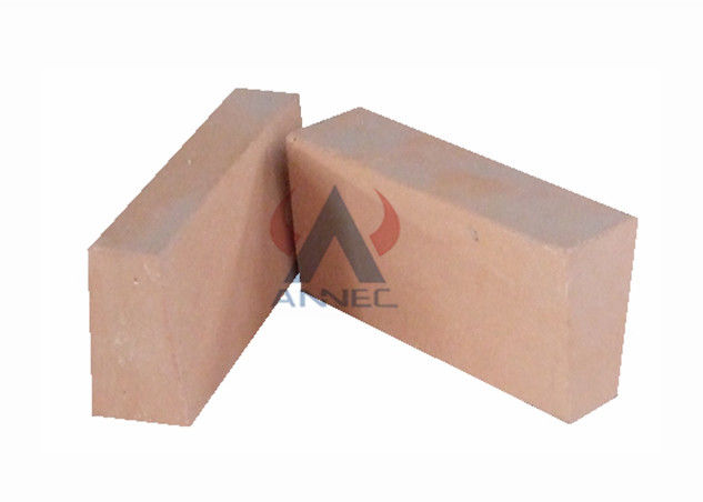 Anti Korosi Kapur Kiln 1260C 2 Fe2O3 Isolasi Bata Api / Bata Isolasi Alumina Tinggi