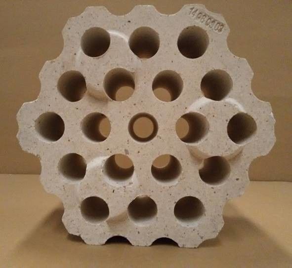 Bata Pemeriksa Alumina Panas Tinggi Untuk Kompor Ledakan Panas Dari Blast Furnace Ukuran Sedang Dan Besar