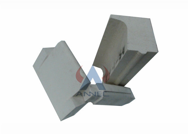 High Alumina White 1450C Low Creep Fireplace Fireplace Refractory Brick untuk kompor ledakan panas
